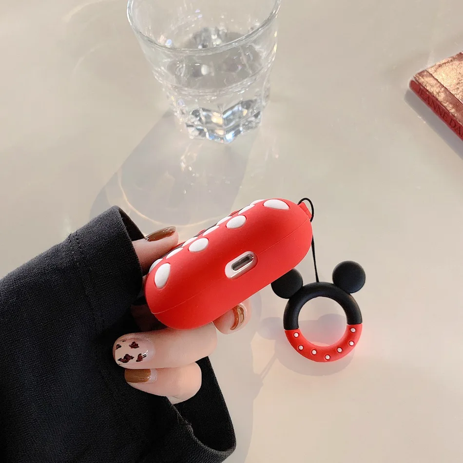 3D чехол для наушников для Airpods Pro Чехол Силиконовый Ститч Кот Мультяшные наушники/Earpods чехол для Apple Air pods Pro 3 чехол Брелок