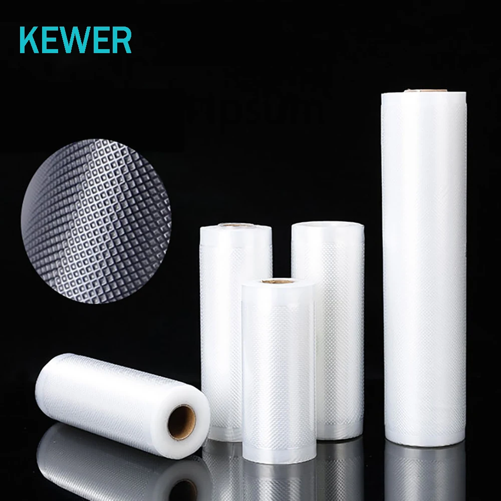 

Вакуумные пакеты для еды, кухонные утолщенные пакеты для сохранения свежести продуктов, рулоны упаковочных пакетов 12 + 15 + 17 + 20 + 25 + 28 + 30 см * 500...