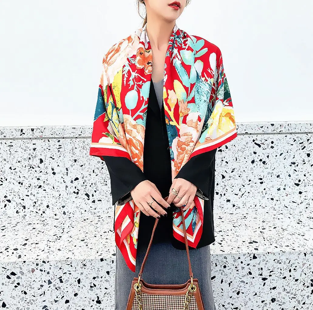 Рисунок 5 - Женский саржевый Шелковый шаль