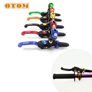 OTOM Clutch Lever Motocross Dirt Bike Fall Prevention Folding Adjustable For HONDA YAMAHA KAWASAKI SUZUKI KTM