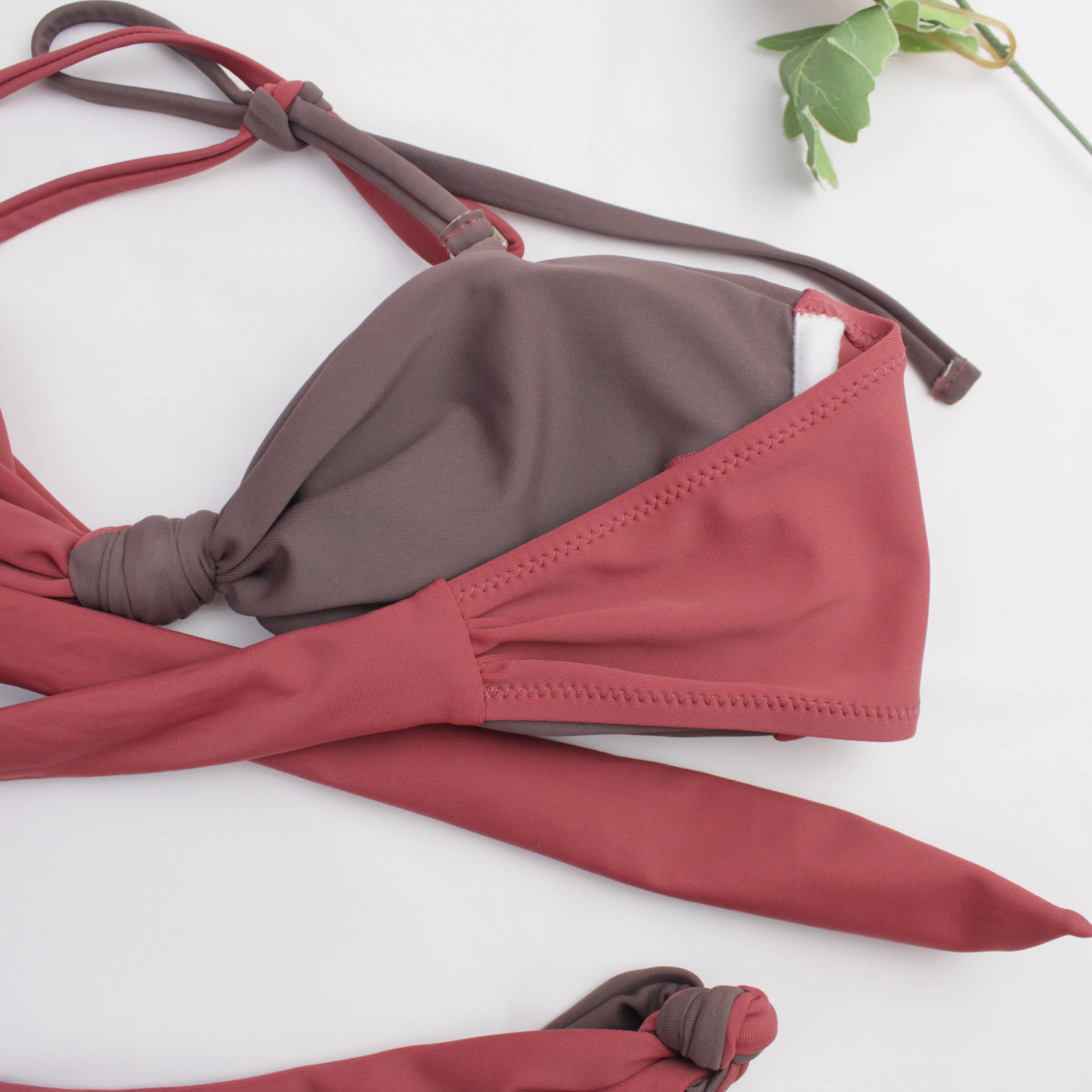 

2021 New Sexy Thong Micro Bikinis Women Swimsuits Solid Push up Swimwear Female Bikini set Biquini Bathing Suit