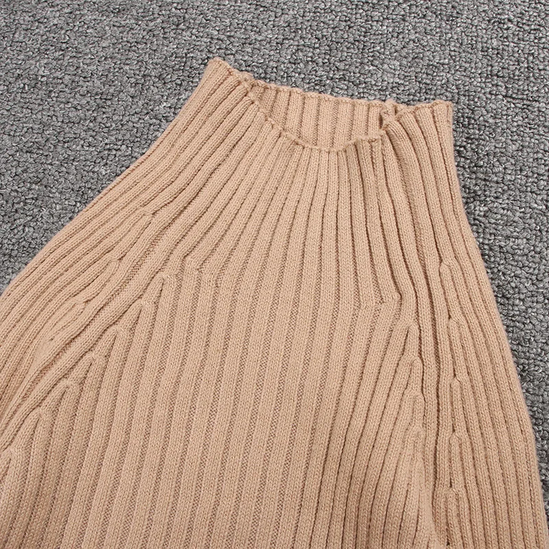 Детский вязаный свитер для девочек водолазка с длинным рукавом мальчиков и RT613