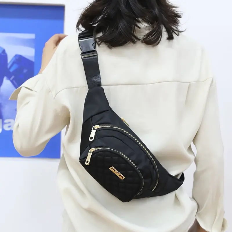 AOTTLA поясная сумка для женщин Оксфордские Наплечные сумки однотонный