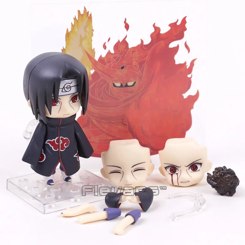 Nendoroid Naruto Shippuden Uchiha Sasuke 707 Uzumaki Наруто 682 хюуга Хината 879 Хатаке Какаши 724 ПВХ фигурка игрушка - Цвет: 820 no box