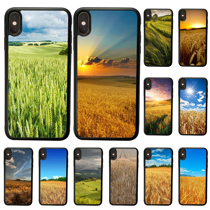 Чехлы для сотовых телефонов с изображением золотого кукурузного поля риса