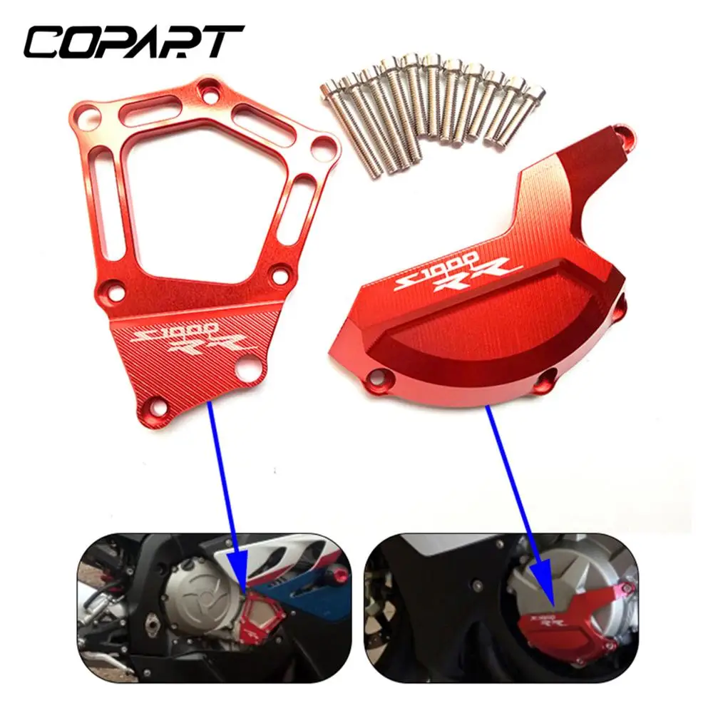 Для BMW S1000RR защита двигателя мотоцикла чехол статора Защитная крышка ползунок S 1000