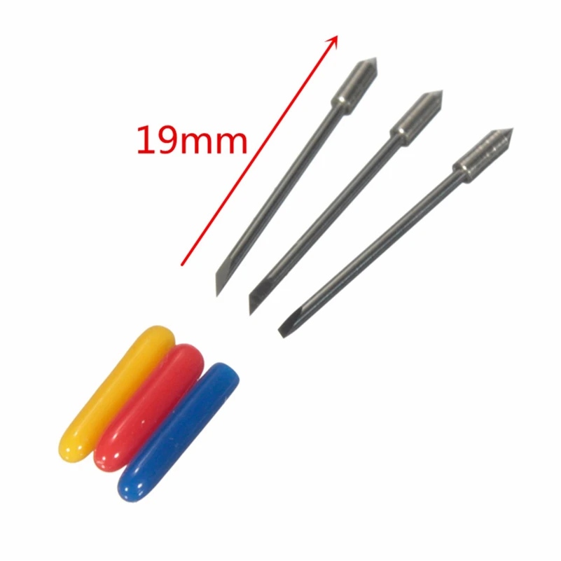 KZTech 15 шт. лезвия Cricut Cb09 для график CB09U фигуры камеи виниловый резак плоттер нож 30 45