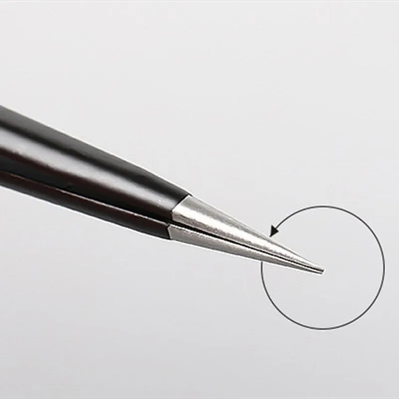 1 шт. Нержавеющая сталь силиконовые тиснением палка нажатия наконечник Прямой