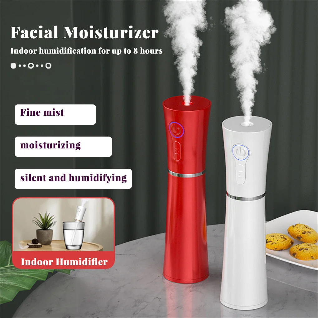 

Facial Steamer USB Gentle And Deep Cleaning Face Steamer Electric Spa Face Steamer Mini Humidifier For Home Office Mister