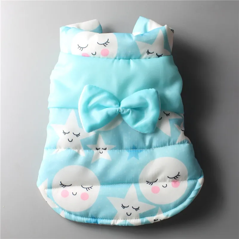 Милая Одежда для собак зимний жилет маленьких пальто куртка кошек чихуахуа Йорк