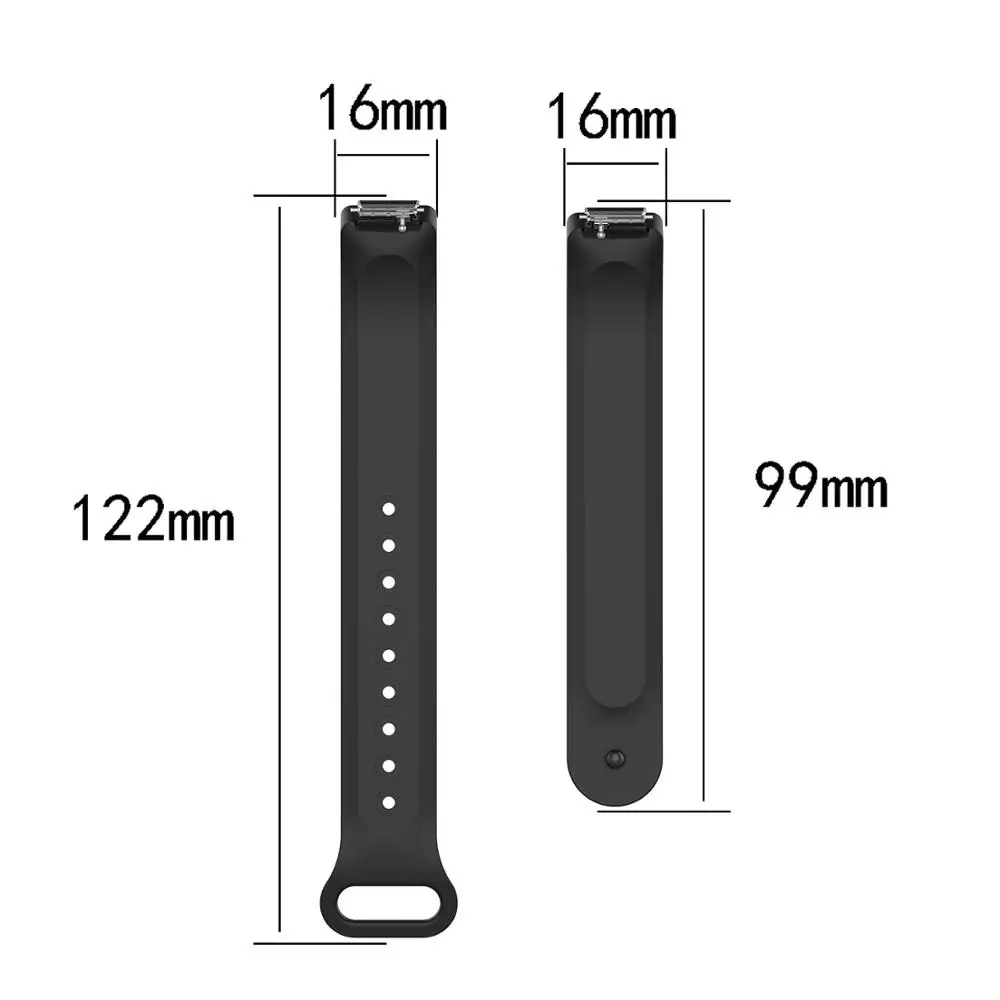 Ремешок спортивный для часов Fitbit Inspire/Inspire Hr силиконовый браслет наручных