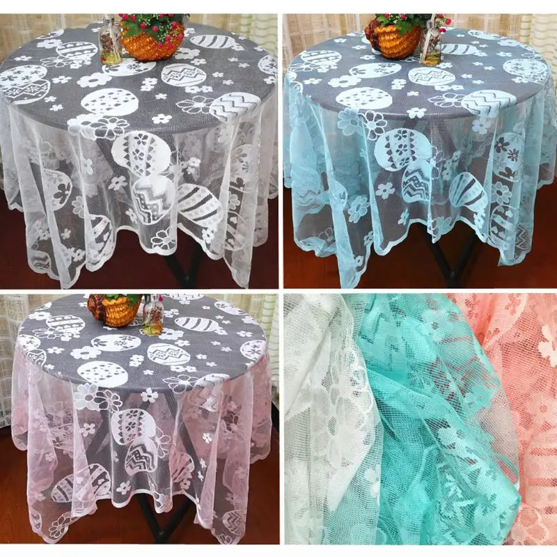 Кружевная настольная дорожка пасхальное яйцо деревенская скатерть лента Hessian