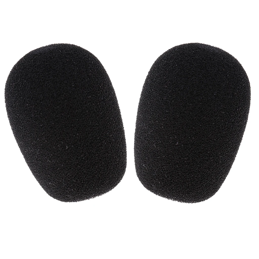 2 шт. мини конденсаторная насадка губка для микрофона ветровое стекло чехол