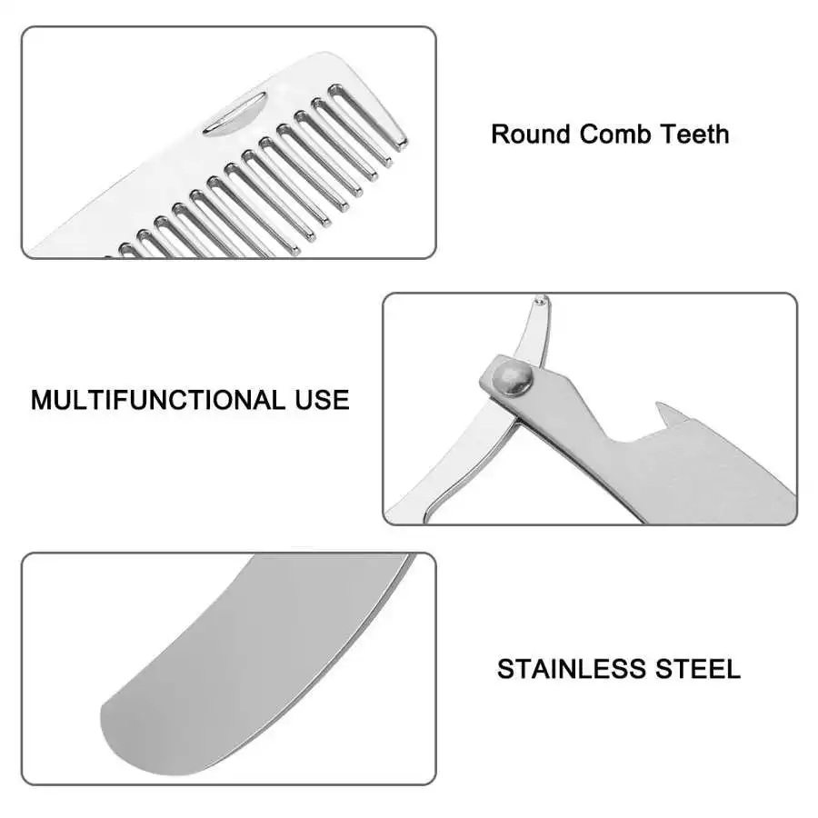 Расческа для волос расческа формирования бороды Мужская усов Антистатическая