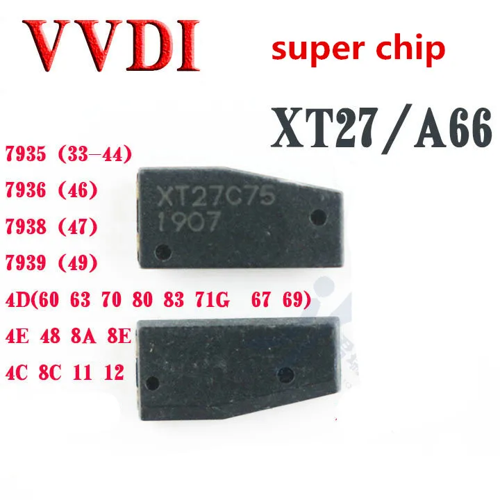 Супер чип транспондер Xhorse VVDI ID46/40/43/4D/8C/8A/T3/47/41/42/45/ID46 для VVDI2 VDI ключевой