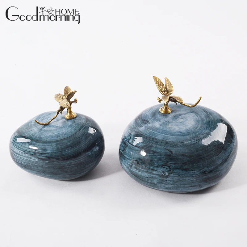 Современный новый китайский легкий роскошный Чистый медный художественный