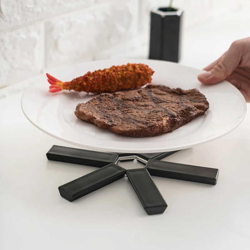 Креативные Круглые Подставки складные кухонные Нескользящие изоляционные