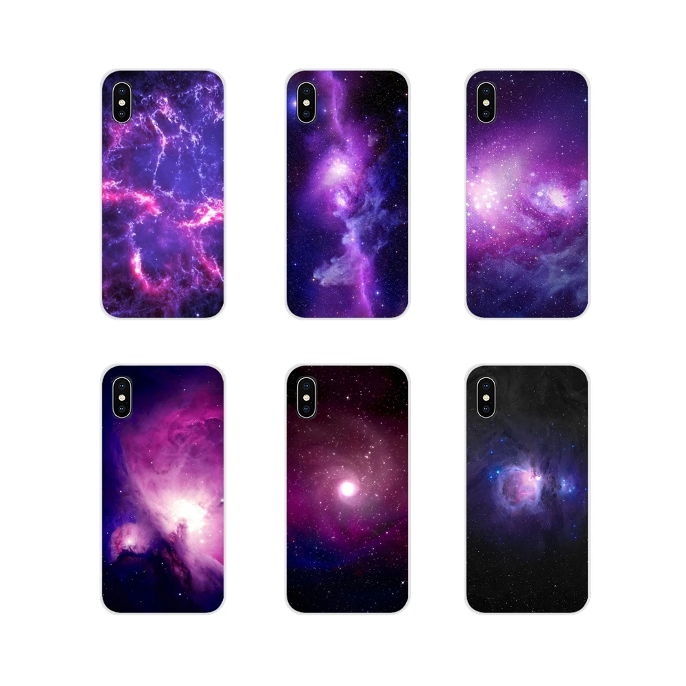 Для Samsung Galaxy S2 S3 S4 S5 Mini S6 S7 Edge S8 S9 S10E Lite Plus межзвездные фиолетовые космические
