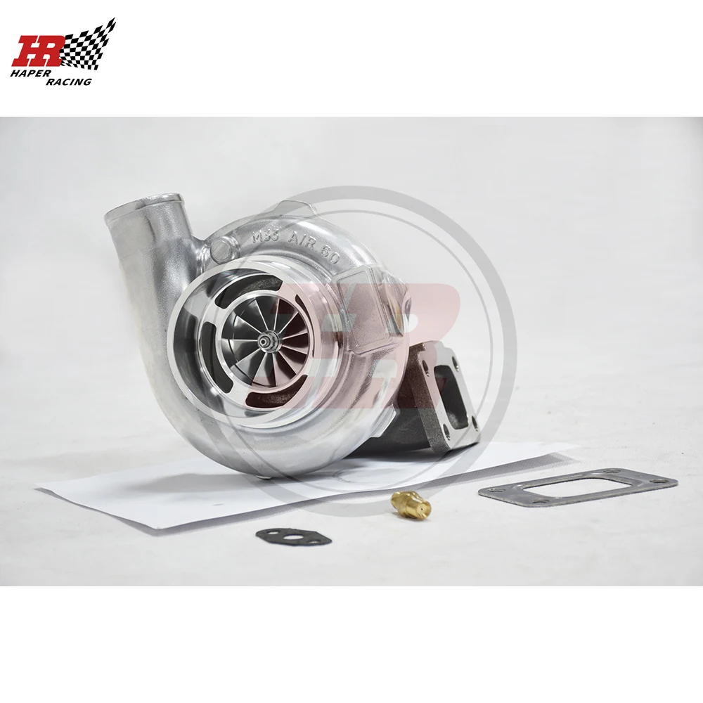 HP RACING GTX3076R GT3076R турбо зарядное устройство. 82 A/R T3 фланец 3 &quotV Band керамический
