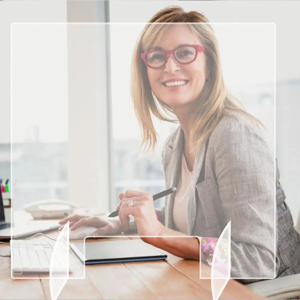 Акриловый защитный экран для чистого коридора офисного ресторана|Корпусы