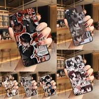 bungo stray dog art phone case phone case for redmi k20 note 5 7 7a 6 8 pro note 8t 9 xiaomi mi 8 9 se