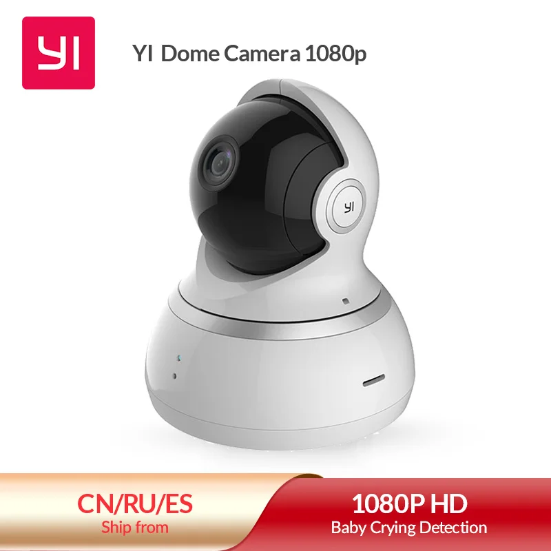 Купольная камера YI Dome 1080P Камера 360 градусов IP Панорамирование/Наклон/Зум Круиз
