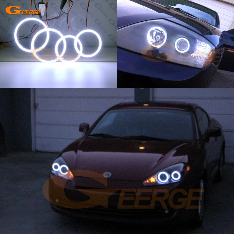 Для Hyundai Tiburon Tuscani Coupe SIII GK 2003 2004 2005 2006 отличный ультра яркий COB комплект светодиодов