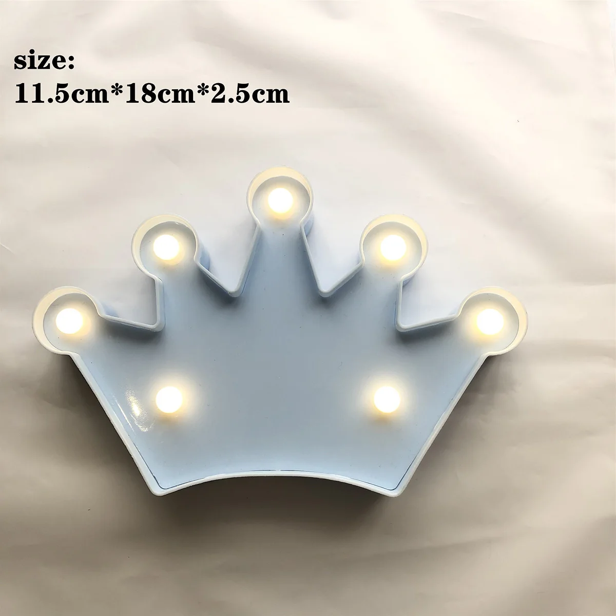 blue crown YAYU мультфильм настольная лампа 3D Корона/единорог голова/Кактус/единорог/Моделирование Ночной светильник светодиодный настольная лампа украшение дома офисные подарки - Испускаемый цвет: blue crown