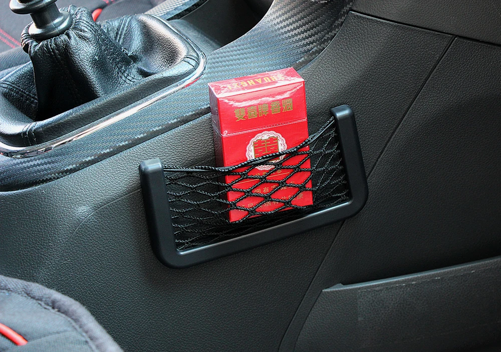 Эластичная Сетчатая Сумка для хранения в автомобиле для mercedes cla opel zafira b renault trafc golf mk4 audi a4 b5 megane 3 tucson