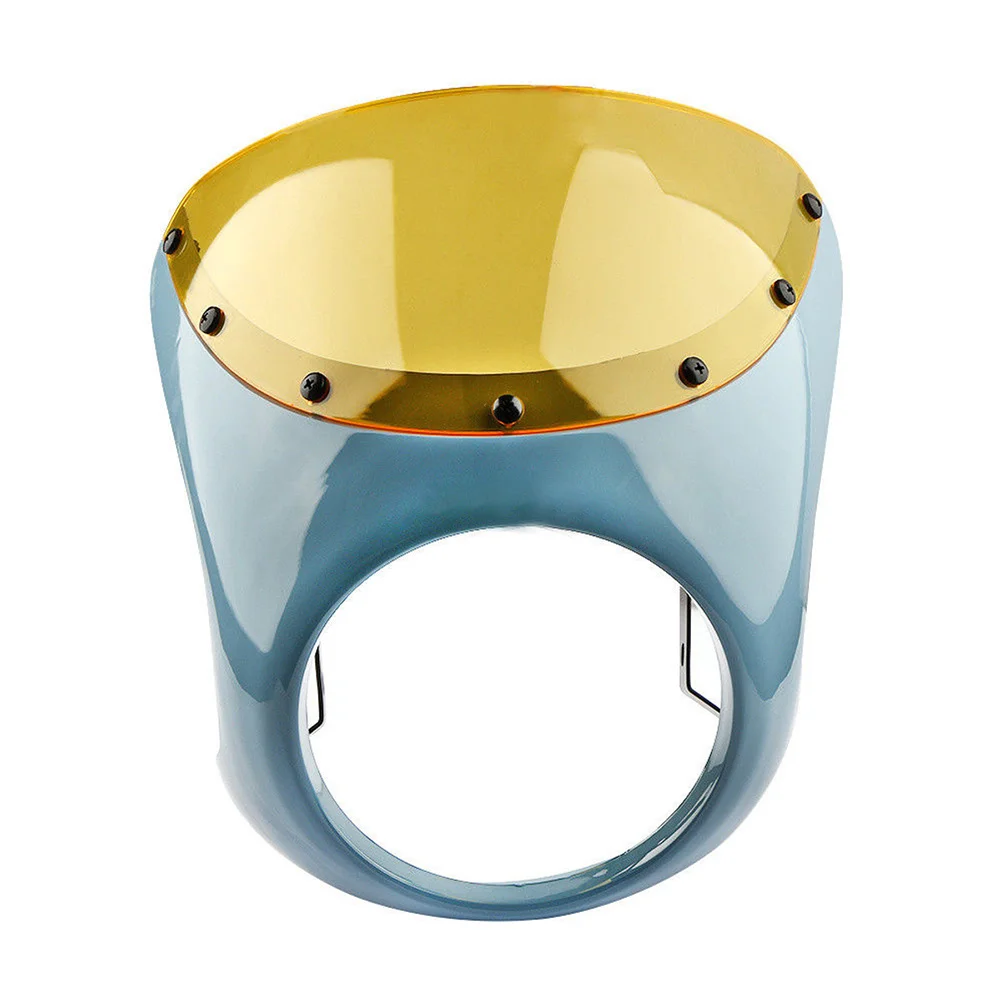 Прямая поставка Кафе Racer руль фара лобовое стекло 7 дюймов обтекатель экран для