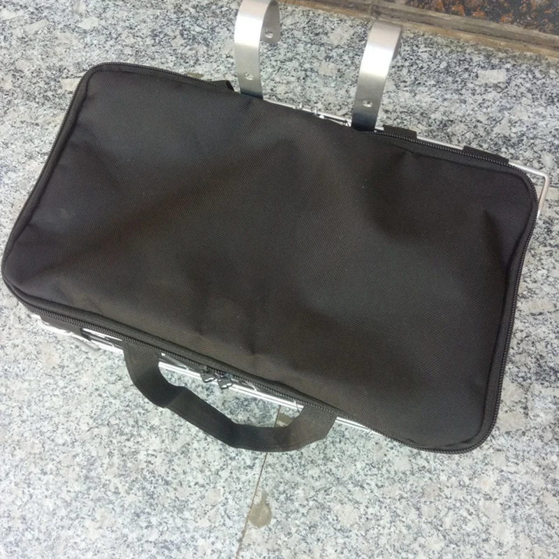 

Front Handlebar Bike Basket Folding Bike Basket with Carrier Tote Basket Liner Bag