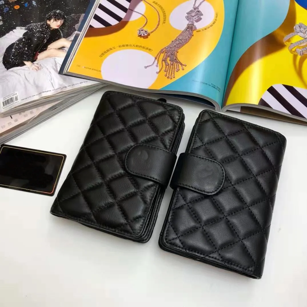 

2021 New Luxury Brand. Fashion Of Advanced Design, The Most Classic Rhombic Embroidered Women's Wallet