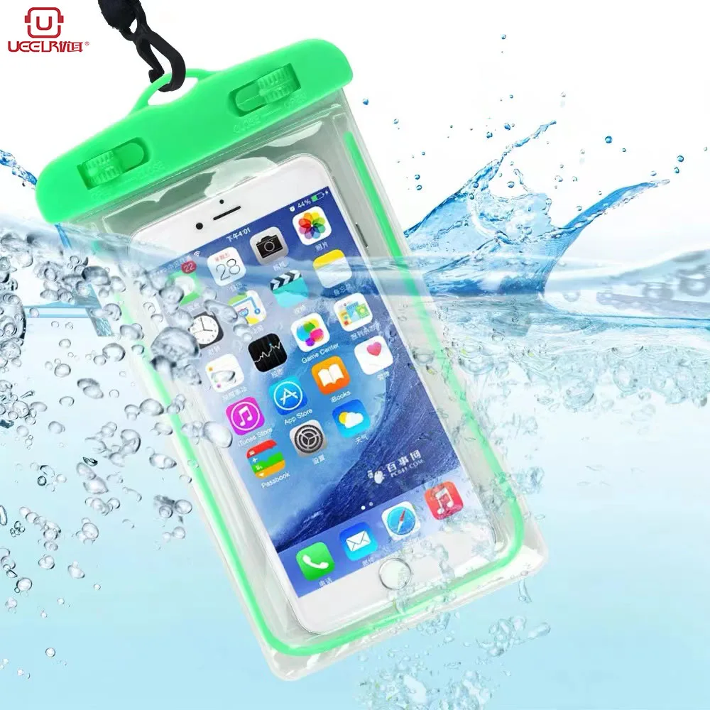 

Waterproof Phone Pouch Drift Diving Swimming Bag Luminous Underwater Dry Bag Case Cover For Phone Water Sports Pool