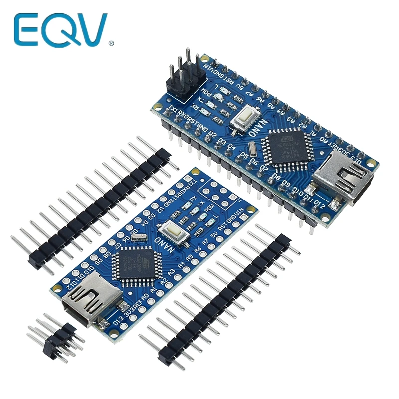 Для arduino Nano V3.0 контроллер ATMEGA328P ATMEGA328 CH340+ USB кабель