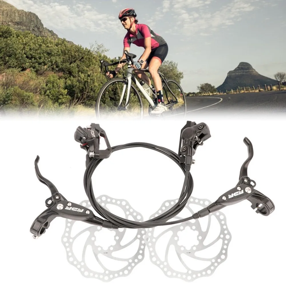 

Bicycle Hydraulic Disc Brake One-piece Brake Lever Cylinder For Mountain MTB Bike Front Rear Cycling Oil Disc Cycling Parts