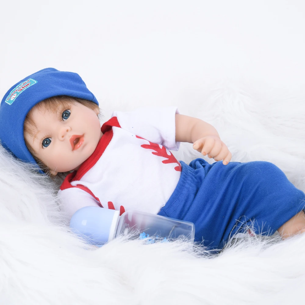 50 см Кукла Reborn для маленькой девочки реалистичные игрушки новорожденных