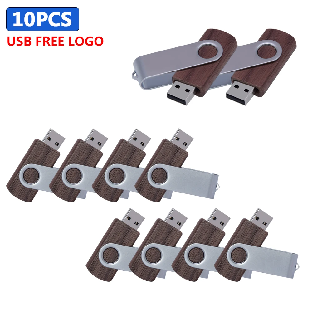 

10 шт., флеш-накопитель 2,0, 32 ГБ, 128 ГБ, Usb-накопитель 8 ГБ, 4 Гб, флеш-накопитель 64 ГБ, металлический U-диск, флеш-накопитель 16 ГБ для карт памяти, бес...