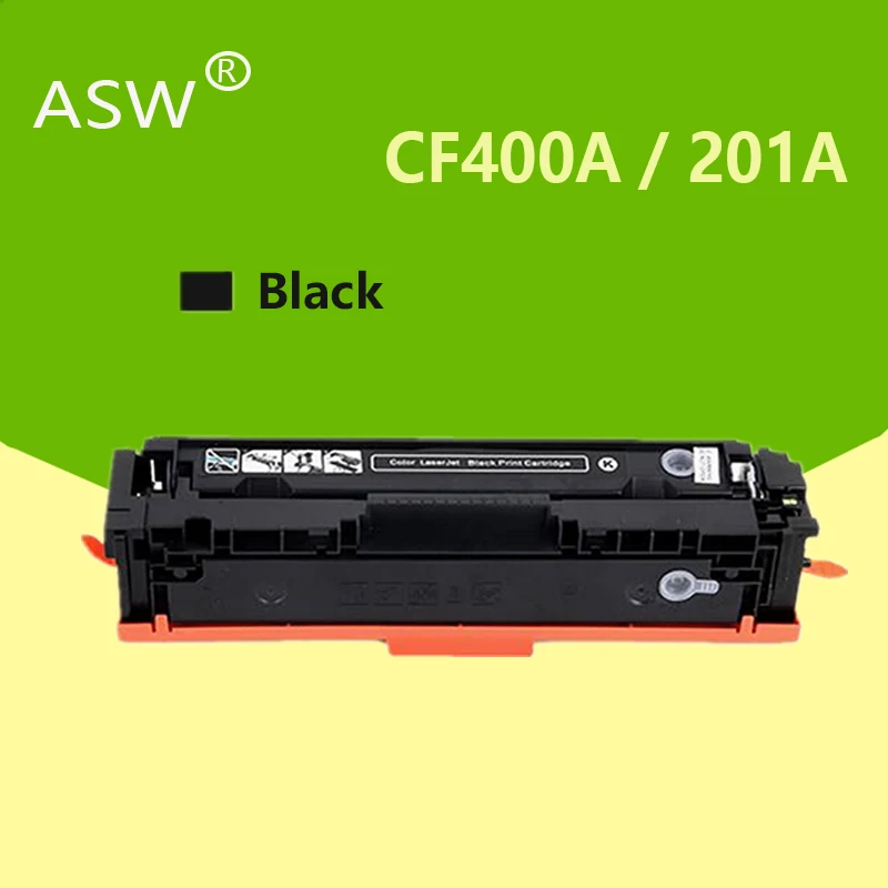 Картридж с тонером ASW CF400A CF401A 402 403A 201A для HP Color LaserJet Pro M252dn M252n MFP M277dw M277n