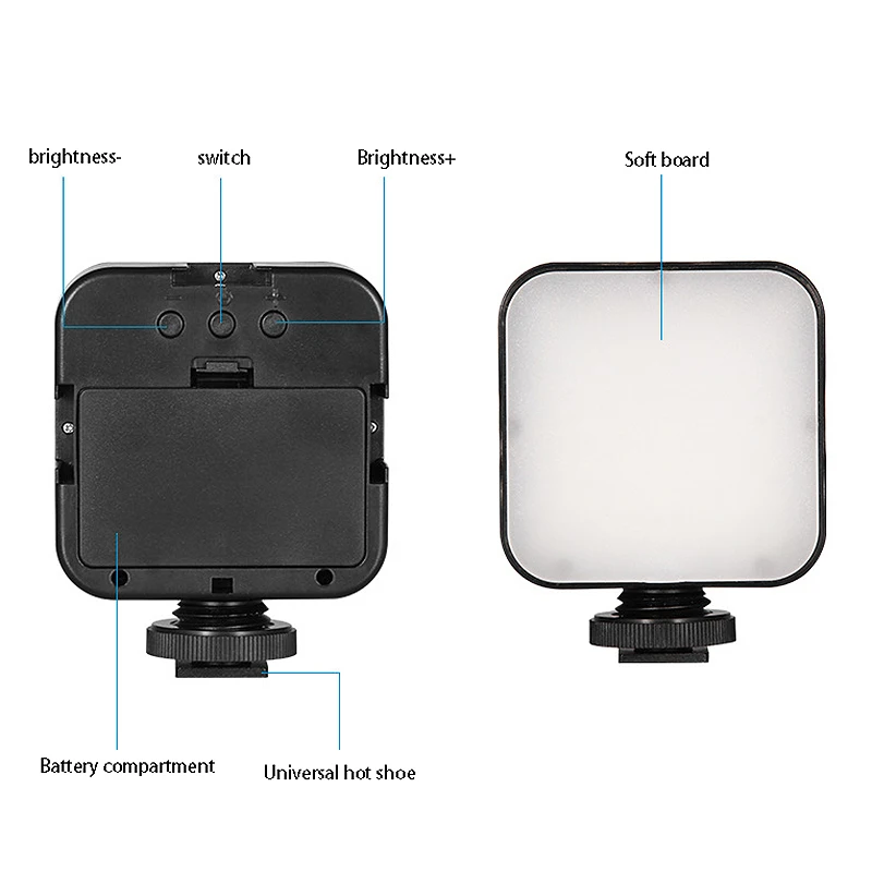 Лампа в прямом эфире светильник вспышки СВЕТОДИОДНЫЙ Кольцо заполняющий Gimbal