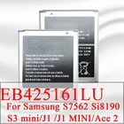 EB425161LU аккумулятор для Samsung Galaxy S S2 S3 S4 S5 мини I8190 I9500 I9300 I9100 I9190 S I9000 S GT-I9070 I9 S3mini S4mini код