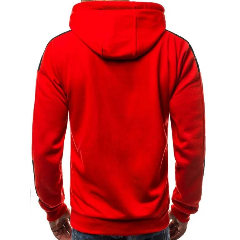 Мужская осенне зимняя Толстовка с длинным рукавом и круглым вырезом|Мужские