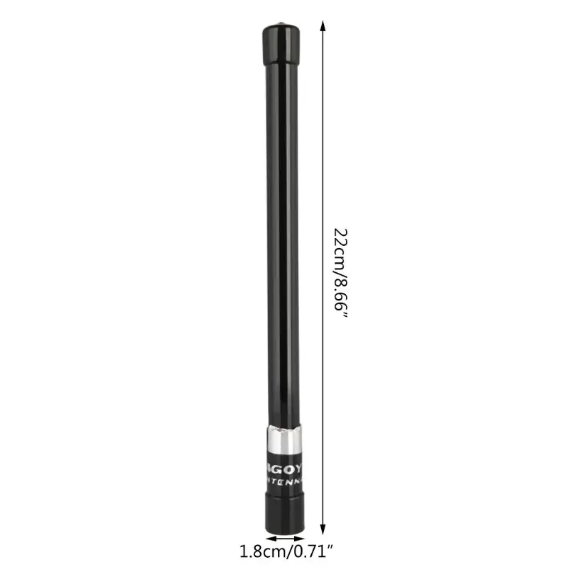 

144/430MHz NL-350 PL259 Dual Band Fiber Glass Aerial High Gain Antenna