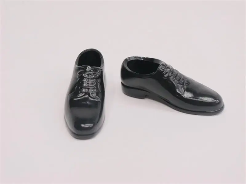 

Hot Sales 1/6th ZYTOYS Fashion Black Leather Shoes Hollow Round Can Fit For Mostly Doll Figures Collection