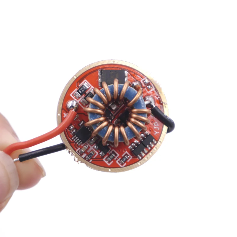 5mode driver Cree XLamp XHP70 XHP70.2 6 в светодиодный драйвер 26 мм 1 Режим 5 Режим вход DC6V-15V выход 6 в 5000ма для XHP70 светодиодный фонарик DIY - Цвет: 5mode driver