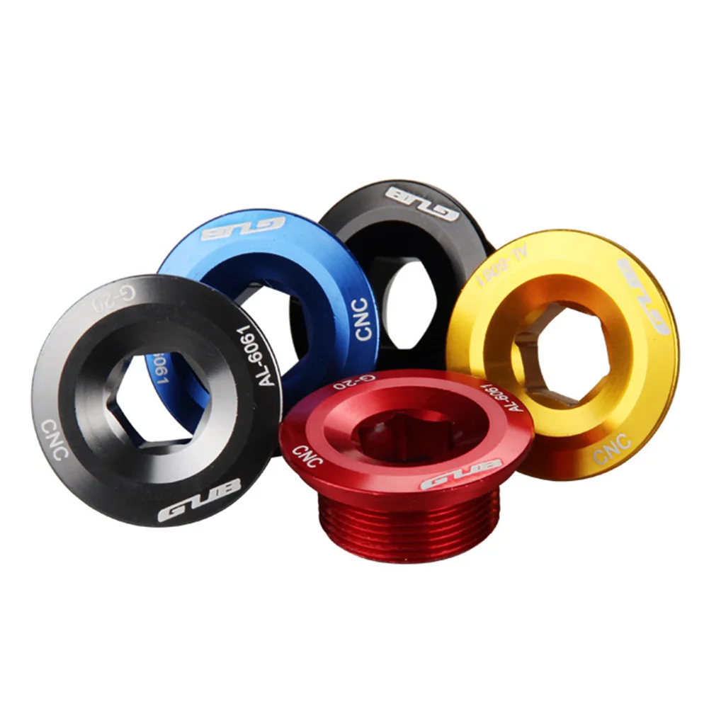 

28mm Mountain Bike Crankset Crank Cover Stainless Alloy Bicycle Bolt BB Axis Screw Cap Cover Attachment
