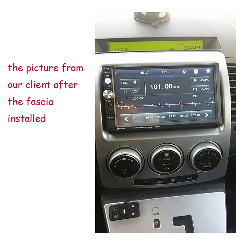 2 Din DVD стерео панель для FORD i-Max 2007 + MAZDA 5 Premacy 2005 аудио радио Fascia CD комплект рамка