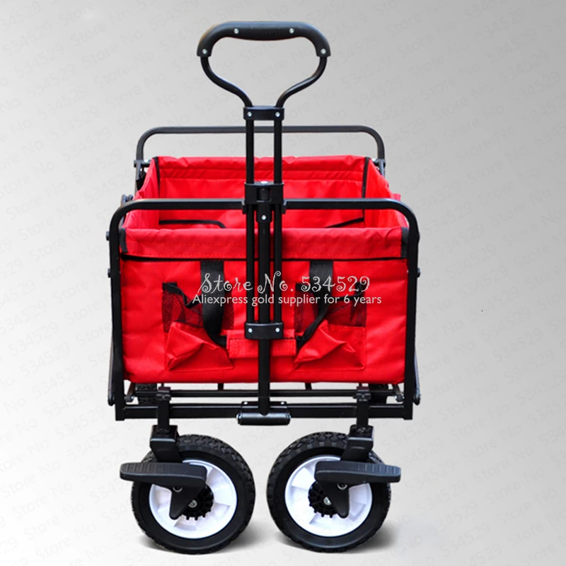 5% Складная УНИВЕРСАЛЬНАЯ ТЕЛЕЖКА для пляжа портативная багажная тележка покупок
