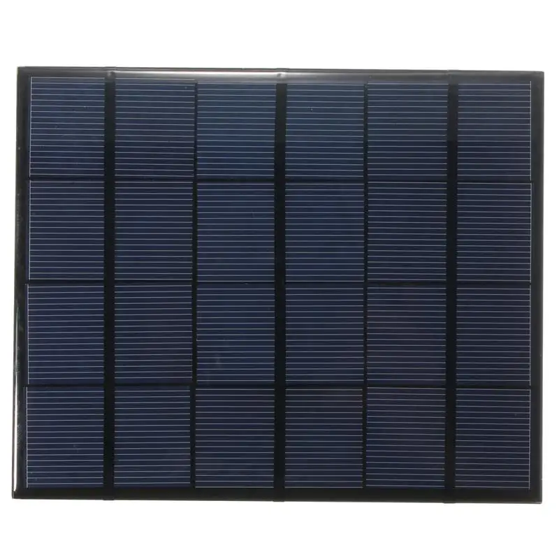 

6V solar panel Polycrystaline 3.5W 580MA mini Epoxy solar panel diy solar charger Free shipping