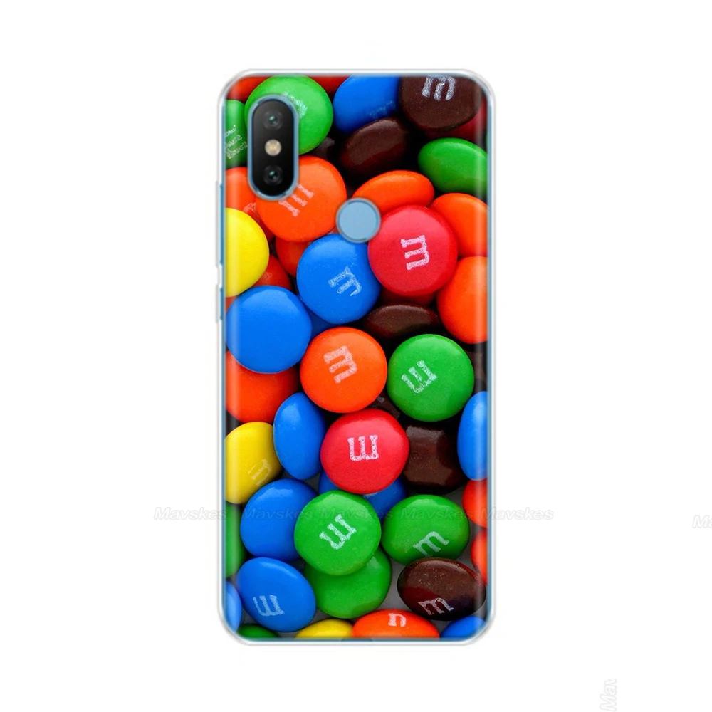 Silicone Cover for Xiaomi MI A2 LITE Case Full Protection Soft Tpu Back Cover Phone Cases for Xiomi MI A2 Lite 6X Bumper Coque