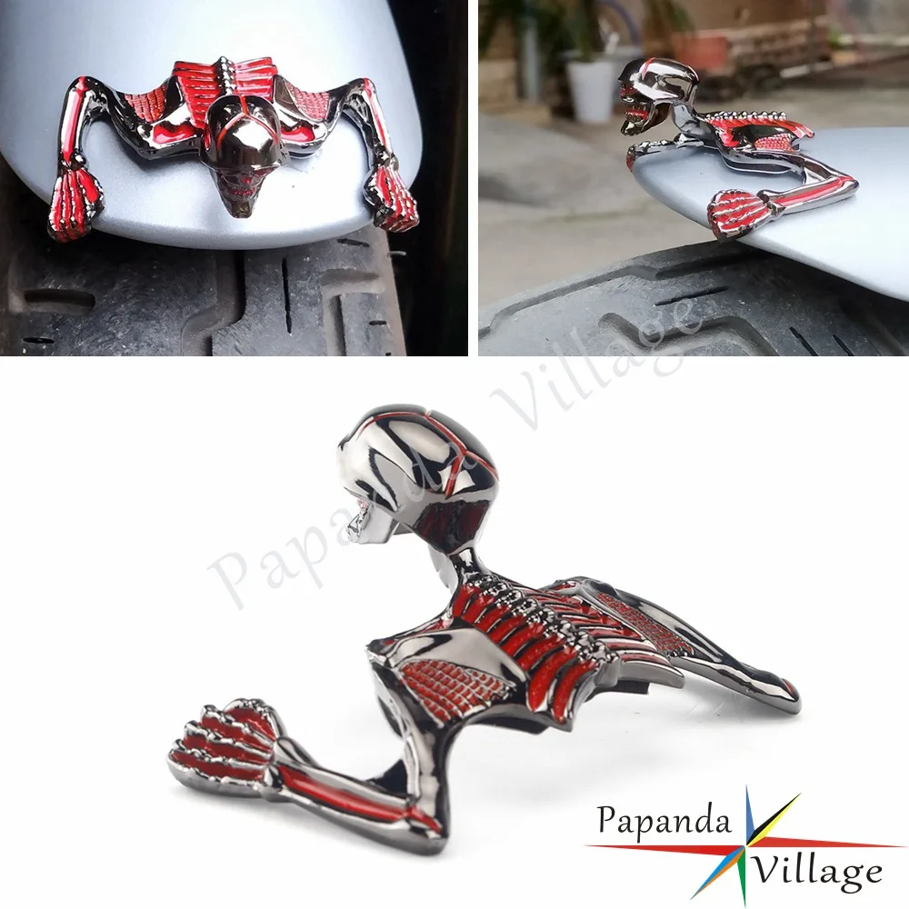 

Креативное украшение «сделай сам» в виде черепа, скелета, 5-3/4 дюйма, 7 дюймов, козырьки для фар, изогнутый корпус для Harley, индивидуальная стат...